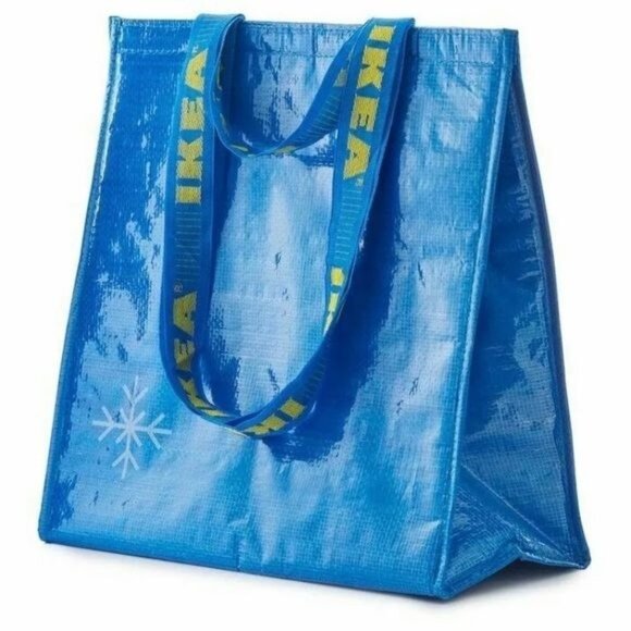 IKEA Cooler Shopping Blue Bag FRAKTA Reusable Insulated Beach Picnic Freezer New - Picture 1 of 10